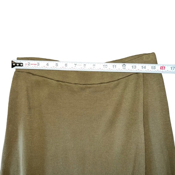 Express Tricot Vintage Size Large SET Mock Sweater Faux Wrap Skirt Boho Indie - Picture 11 of 14